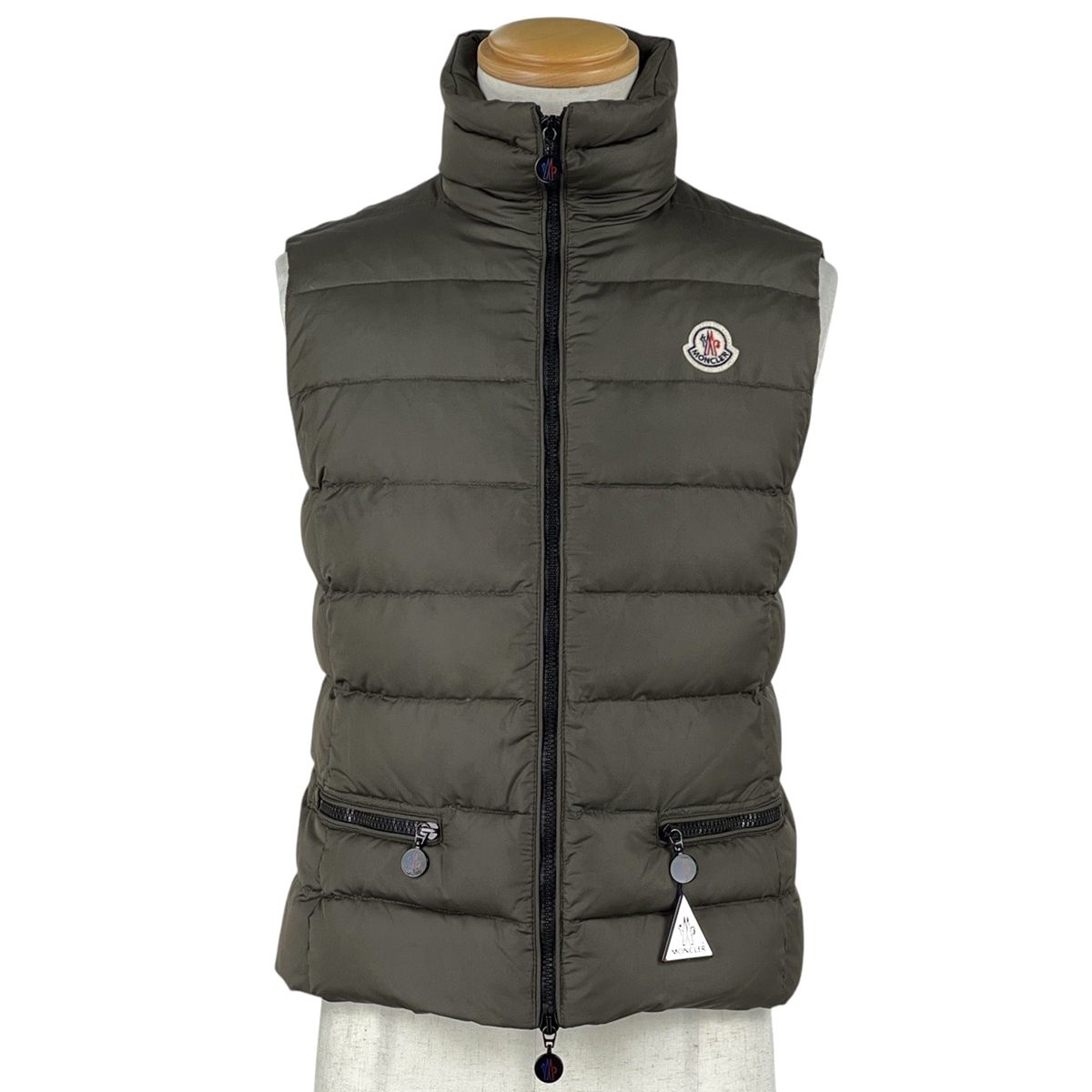 モンクレール MONCLER ジレ ダウンベスト 防寒 ダブルジップ
