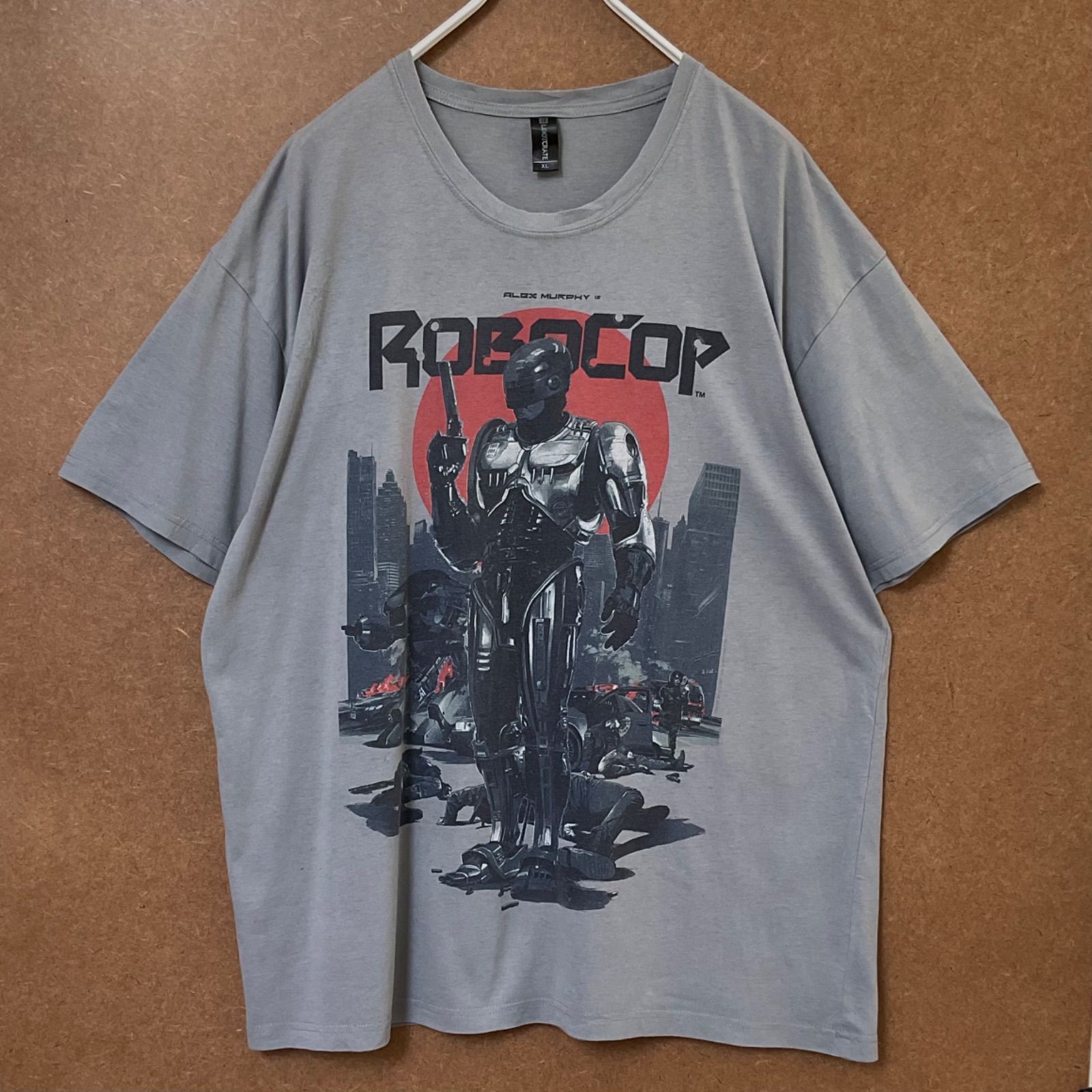 US古着 ロボコップROBOCOP ムービー イラストプリント ビッグサイズ