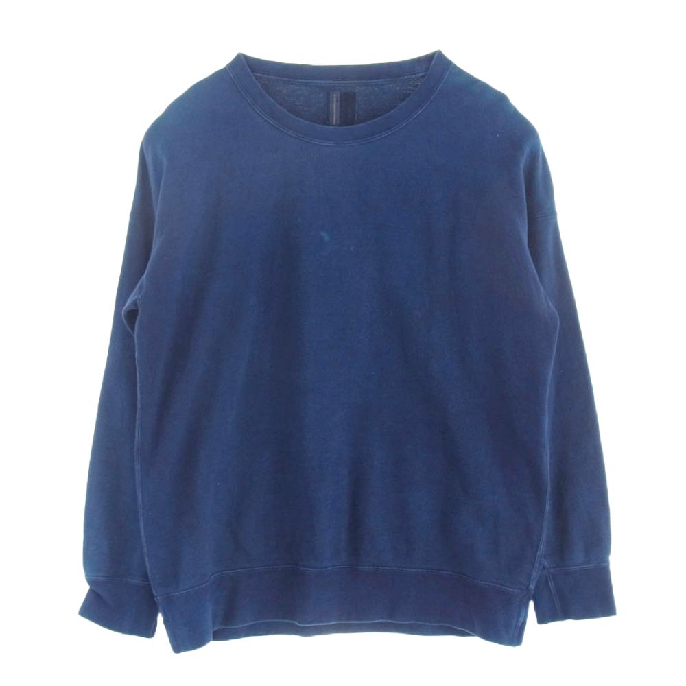 VISVIM ビズビム 18AW 0218905010001 ICT indigo dye Jumbo crew sweat 