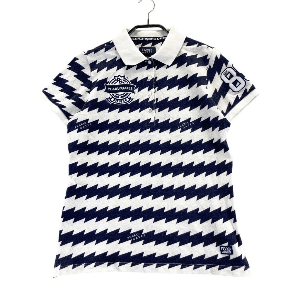 PEARLY GATES パーリーゲイツ 半袖 ポロシャツ 30周年 ホワイト系 1
