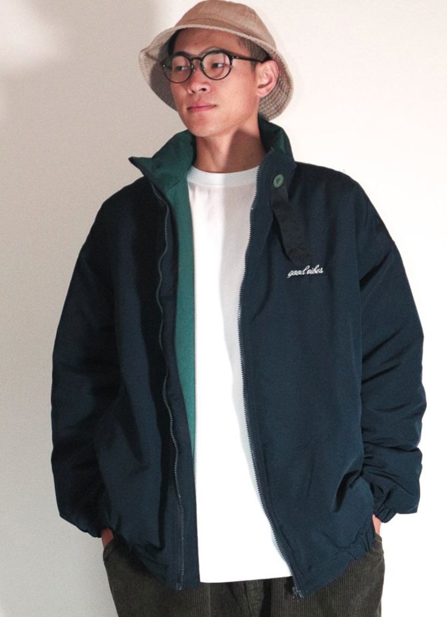 EAZYMISS】WIDE SAILING JACKET Navy (サイズ：XL） - メルカリ