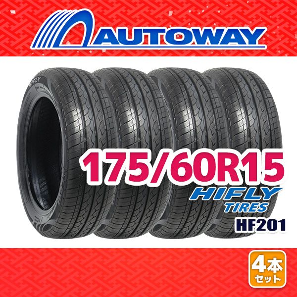 AUTOWAY 175|60R15 サマータイヤ HIFLY HF201 15インチ 4本セット 夏タイヤ オートウェイ