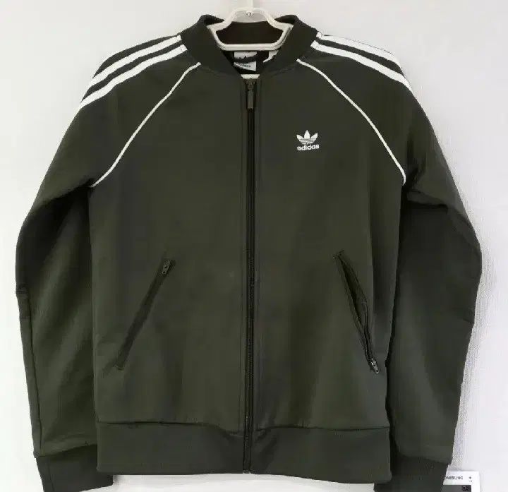 adidas アディダス カーキ トラックトップス ジャージ ジップアップジャージ 90 S