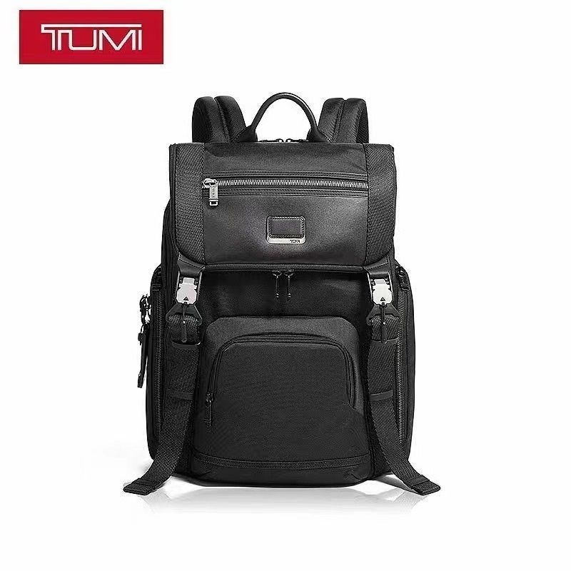 新品未使用 ❣ TUMI Alpha Bravo LARK リュック ビジネスバッグ バックパック レザー トゥミ ブラック メンズ ビジネスリュック  通勤 通学 出張 大容量 おしゃれ 人気商品 仕事用 日常用 - メルカリ