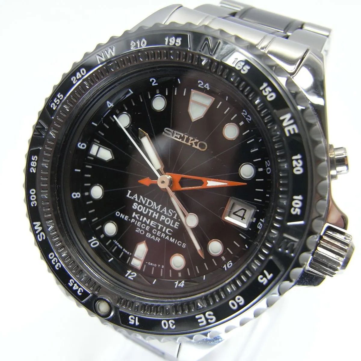 【美品】SEIKO （セイコー） ランドマスター サウスポール 大場満郎モデル Ref.SBCW023 キネティック 5M47-0A10