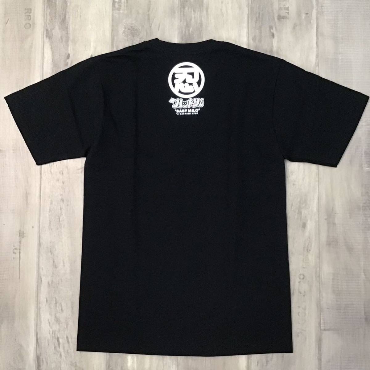 A bathing ape x 忍者ハットリくんTシャツ グレー Mサイズ - Tシャツ 