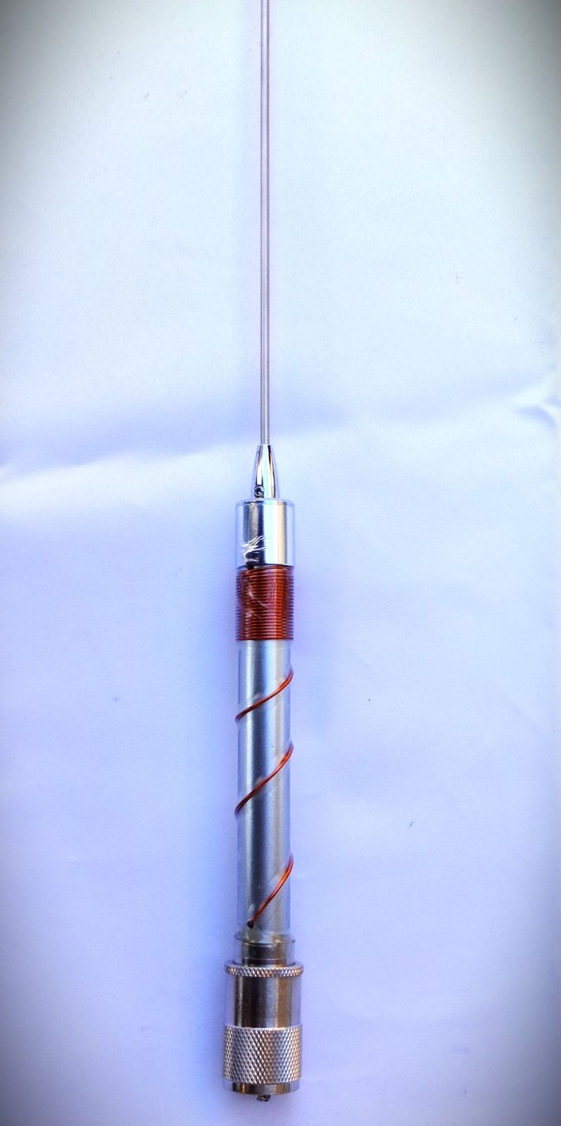 【送料込】★AMコンパクト・軽量！ヘリカルホイップアンテナ25～30MHz（銀） 送料無料】AMコンパクト・軽量！ヘリカルホイップアンテナ25