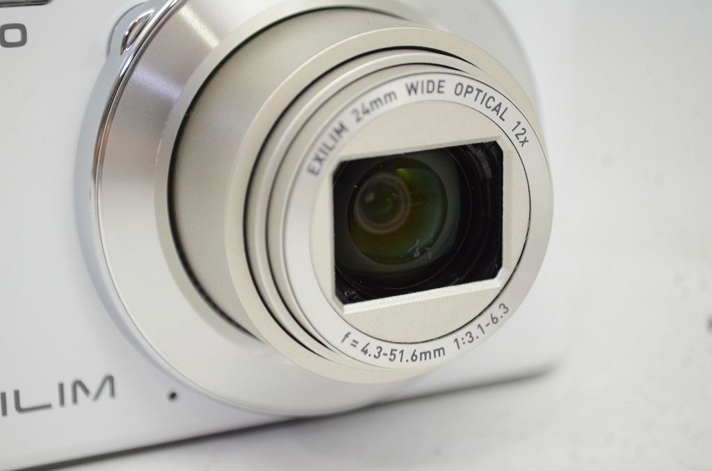 CASIO EXILIM EX-ZS190 ホワイト 美品 CASIO カシオ EXILIM EX