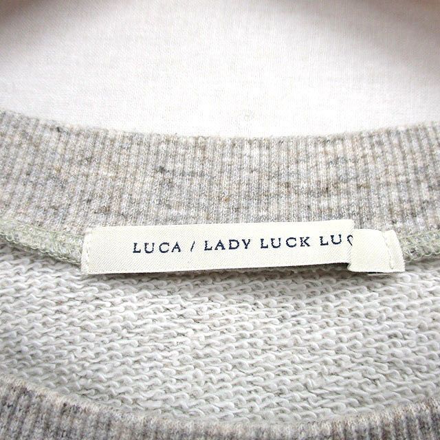 レディラックルカ LADY LUCK LUCA トレーナー スウェット