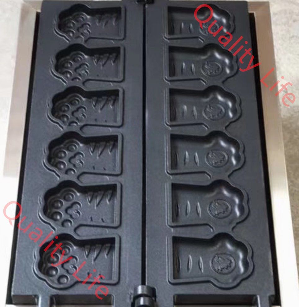 電気 熊の手のベビーカステラ 熊の手焼き機 ワッフルメーカー 6個焼き 単相 1 0０V|業務用 WWW_KANDAIZUMI_COM