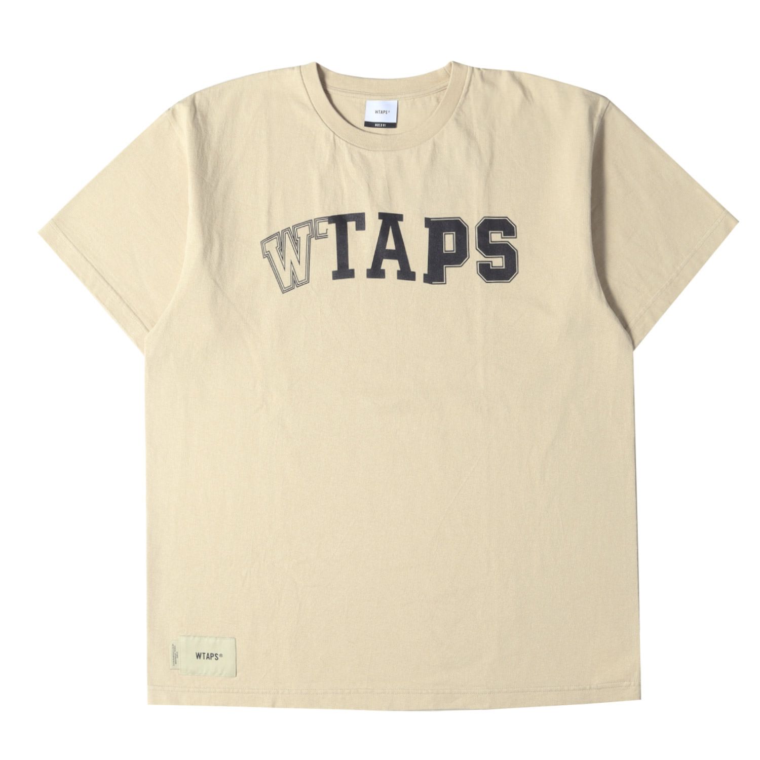 WTAPS ダブルタップス Tシャツ サイズ:S 22SS ブランドロゴ クルー