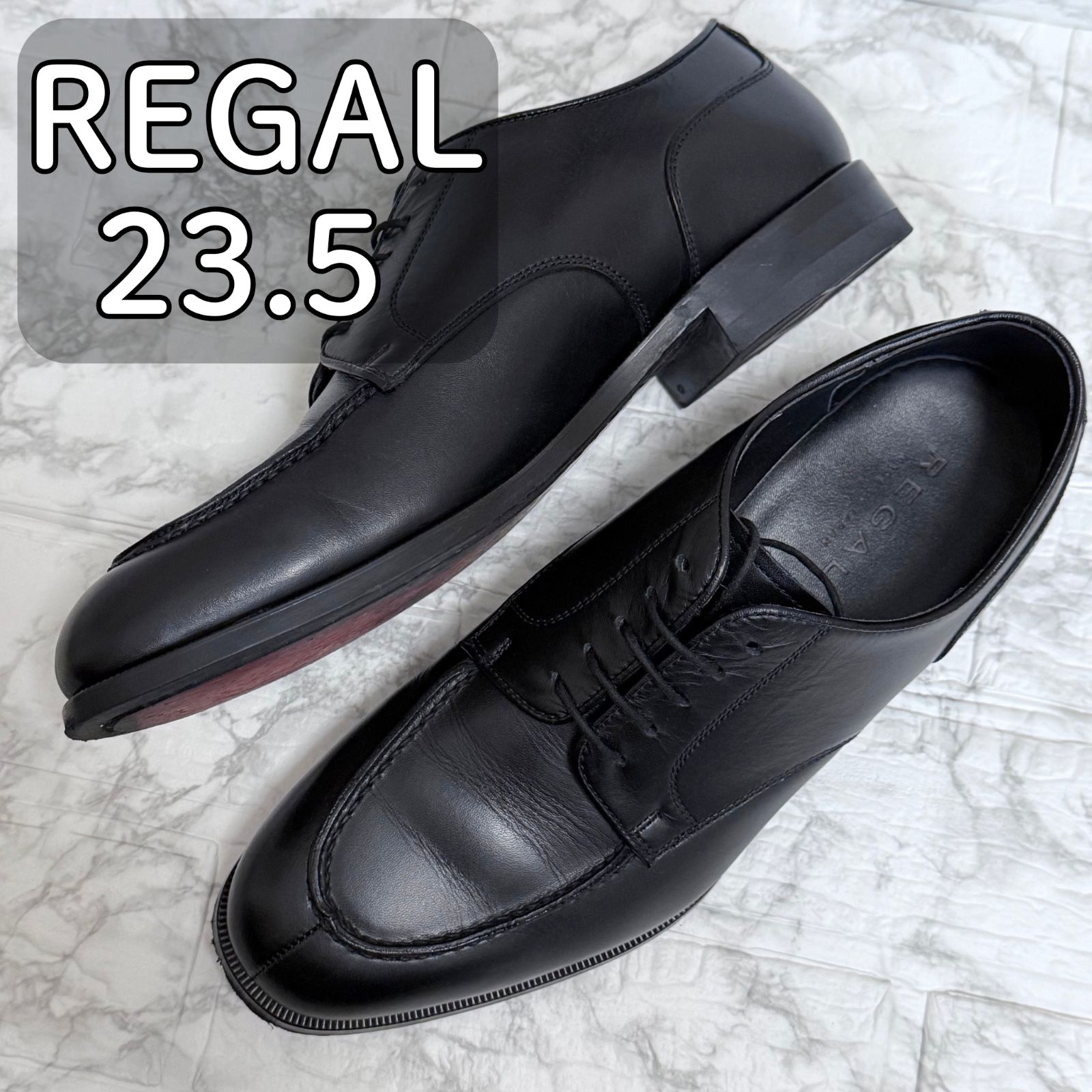 美品】REGAL レザーシューズ 23.5 リーガル レディース ビジネス 