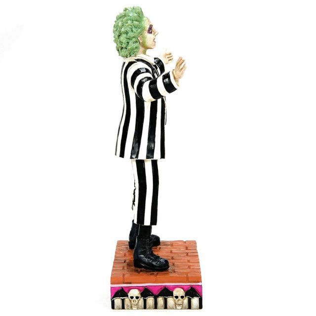 Jim Shore ビートルジュース フィギュア 24cm Amazon | JIM SHORE ビートルジュース LEDサイン＆グレイブ