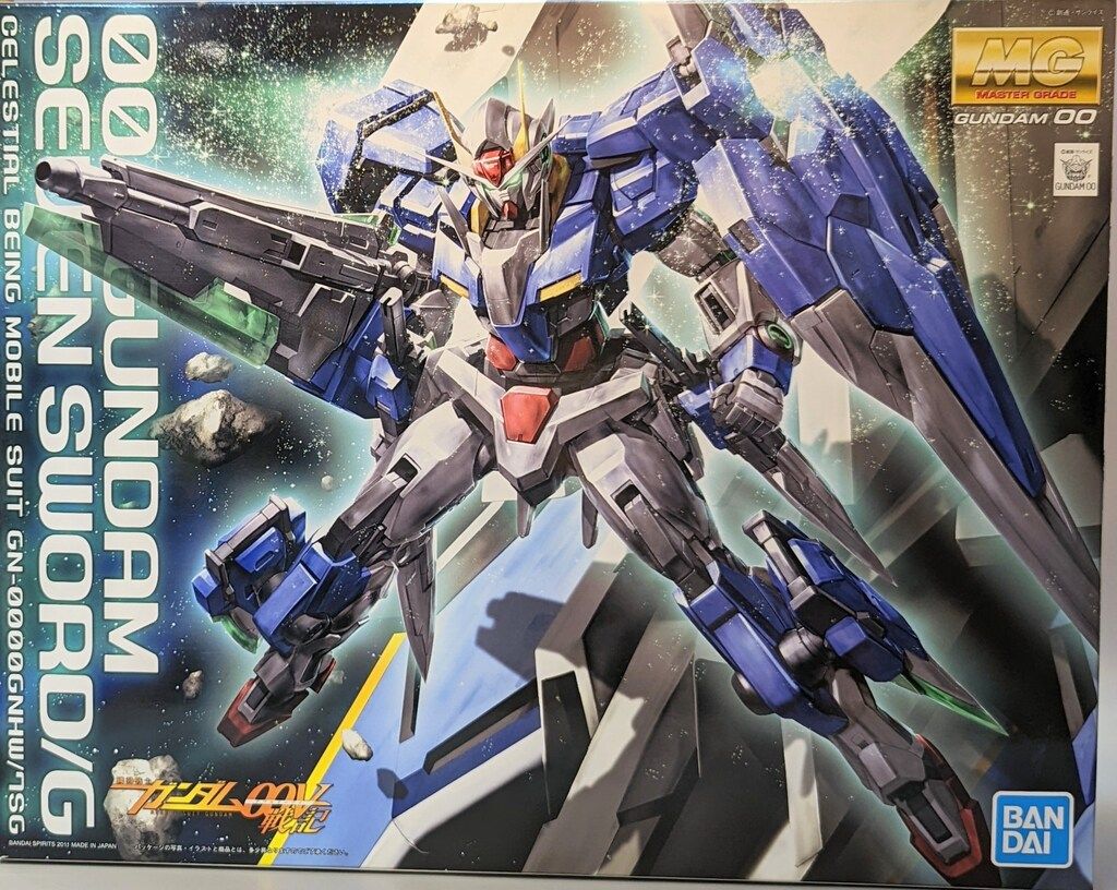 BANDAISPIRITS 注文 MG 1/100 バンダイスピリッツ版 ダブルオーセブン