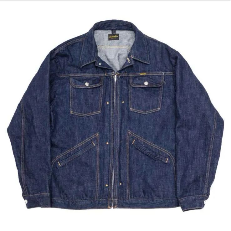 新品未使用】サブカルチャー SC Subculture Denim Jacket SCZ / INDIGO Size1 デニム ジャケット  subculture ブルゾン ステッカー付｜代購幫