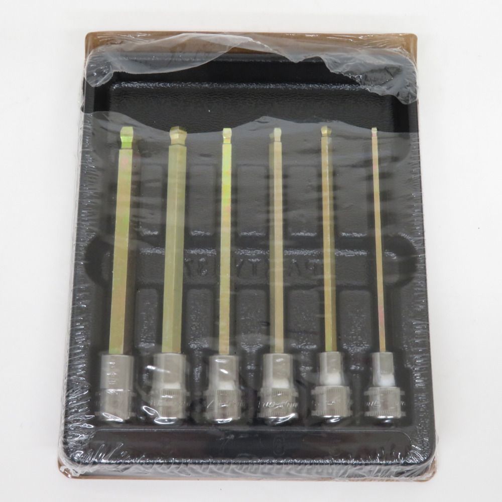 SnapOn スナップオン 3|8” ロングボールヘックスビットソケットセット 6個組 4-10mm 206EFABLM