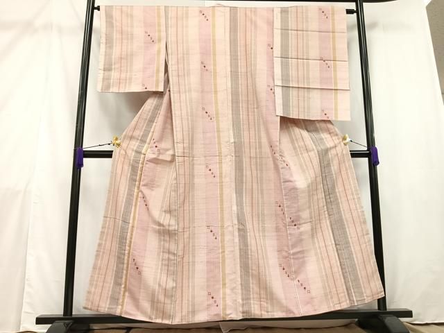 平和屋着物□上質な紬 縞 反端付き 正絹 逸品 AAAX6567mf - メルカリ 