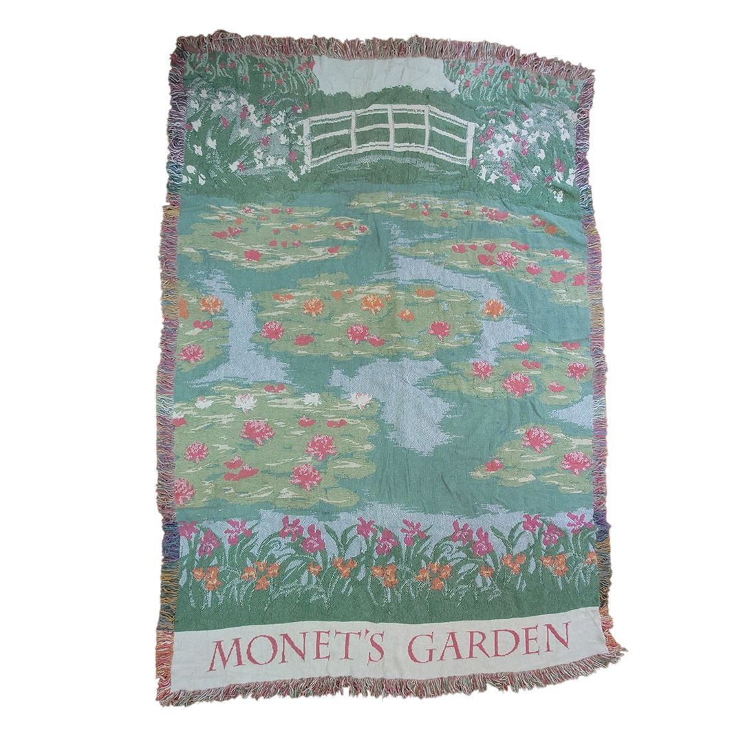 MONES GARDEN VINTAGE RUG モネの庭 タペストリー MONES GARDEN VINTAGE RUG モネの庭 タペストリー 【公式通販】