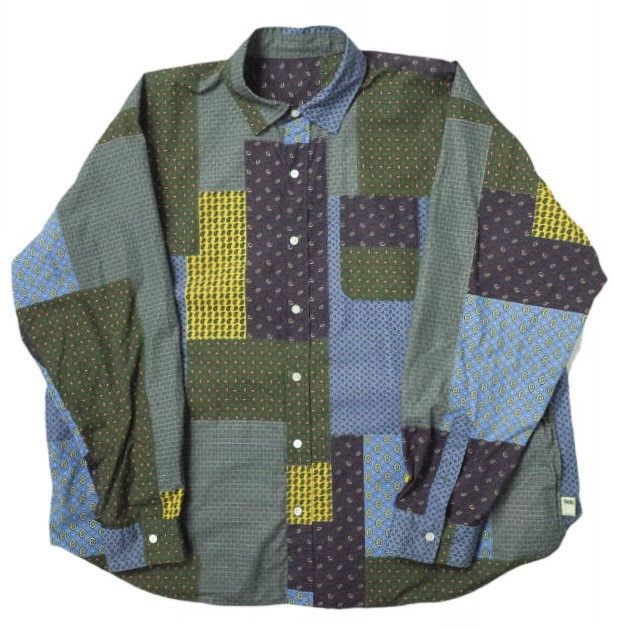 SSZ パッチワークプリントオーバーサイズジャケット SSZ x BEAMS