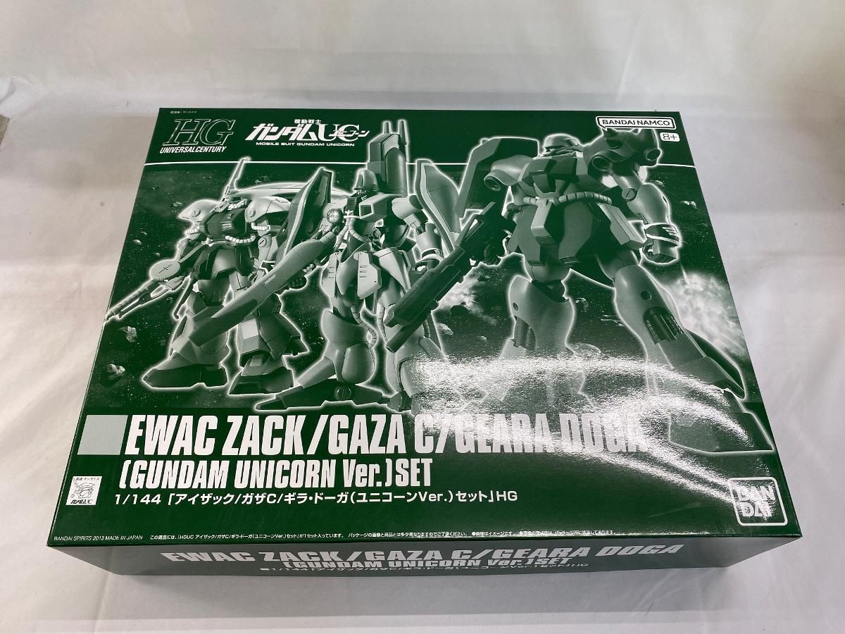 【未開封】1/144 HGUC アイザック/ガザC/ギラ・ドーガ(ユニコーンVer.) 3機セット 「機動戦士ガンダムUC」 プレミアムバンダイ限定 HG 1/144 アイザック／ガザC／ギラ・ドーガ（ユニコーン