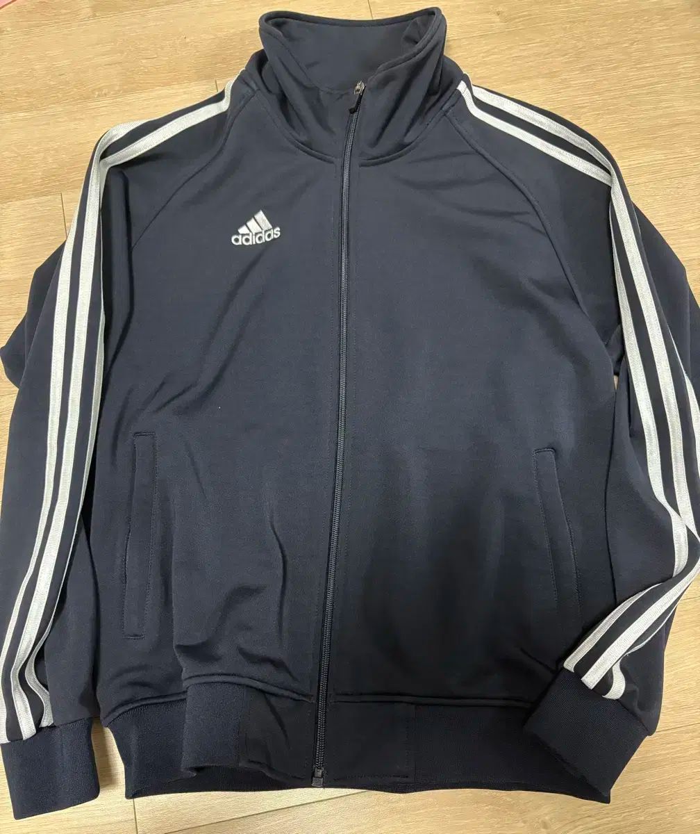 adidas アディダス ジャージ ネイビー m