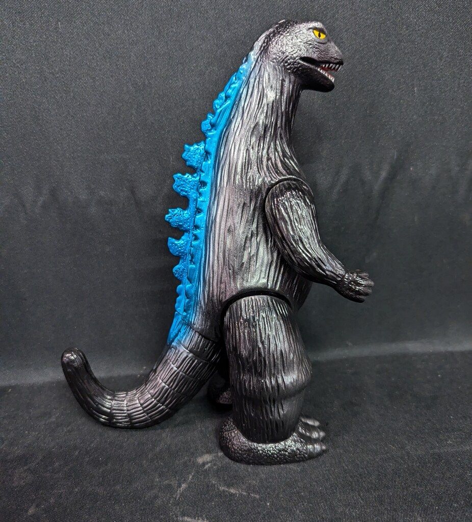 M 1号 世紀の大怪獣ブルマァクの怪獣シリーズ ゴジラ 黒成型 スラッシュアウト