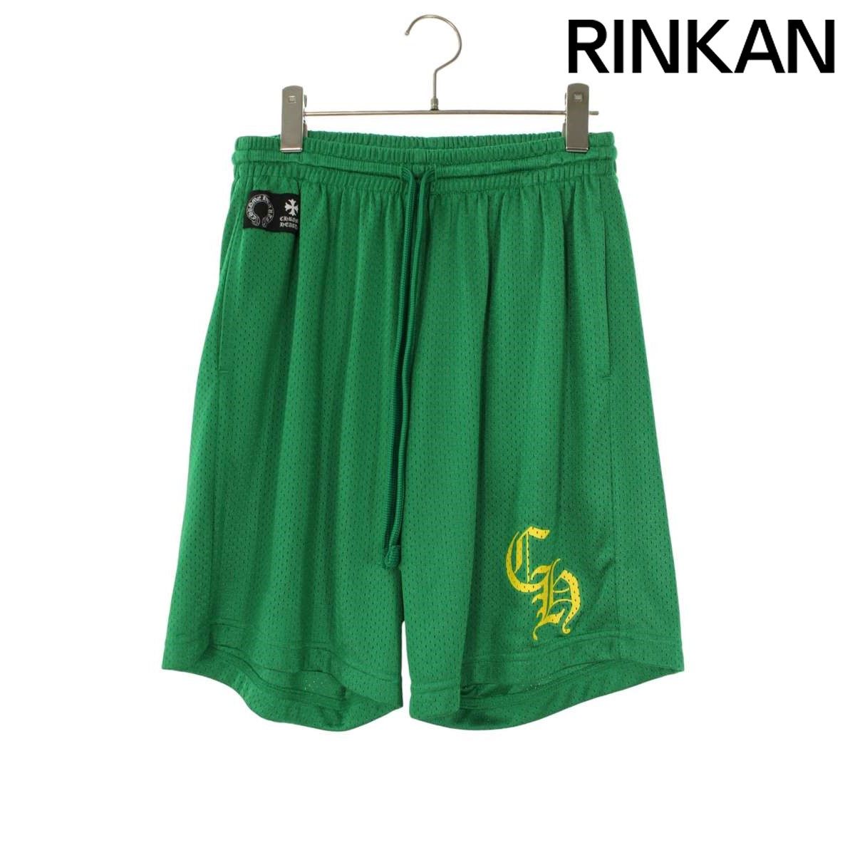 クロムハーツ MESH VARSITY SHORTS CHプリントメッシュハーフパンツ メンズ M