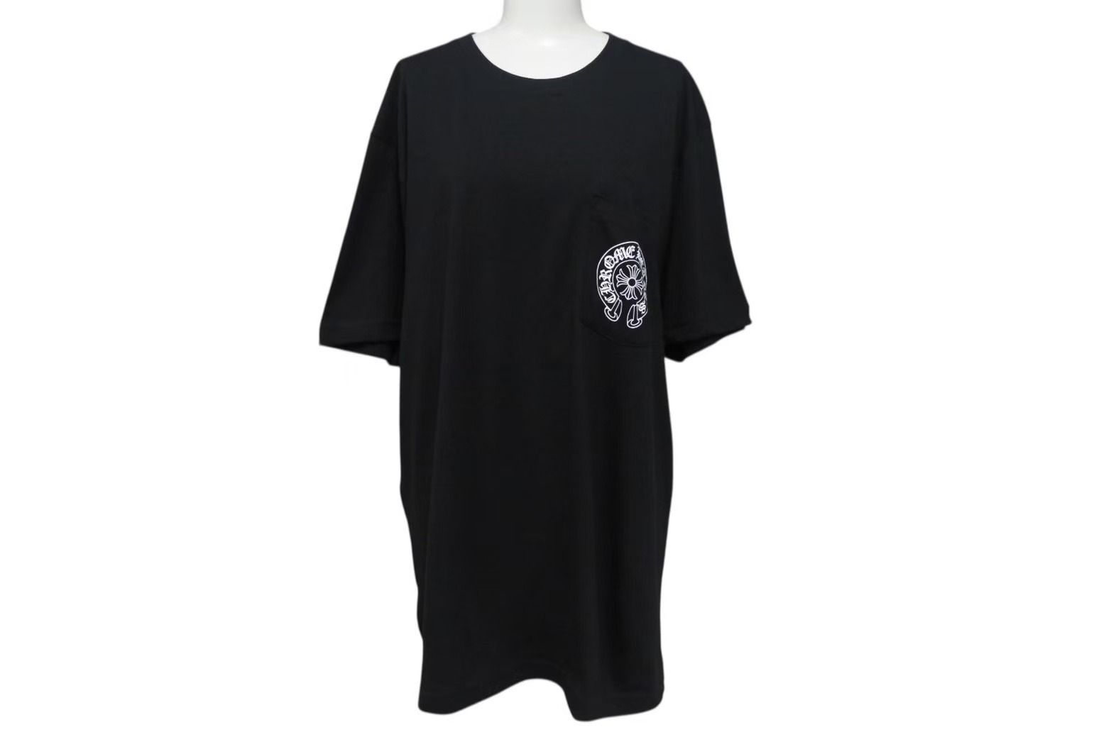 CHROME HEARTS クロムハーツ 半袖Tシャツ サイズL ホノルル CHプラス ホースシュー ブラック 4b002299