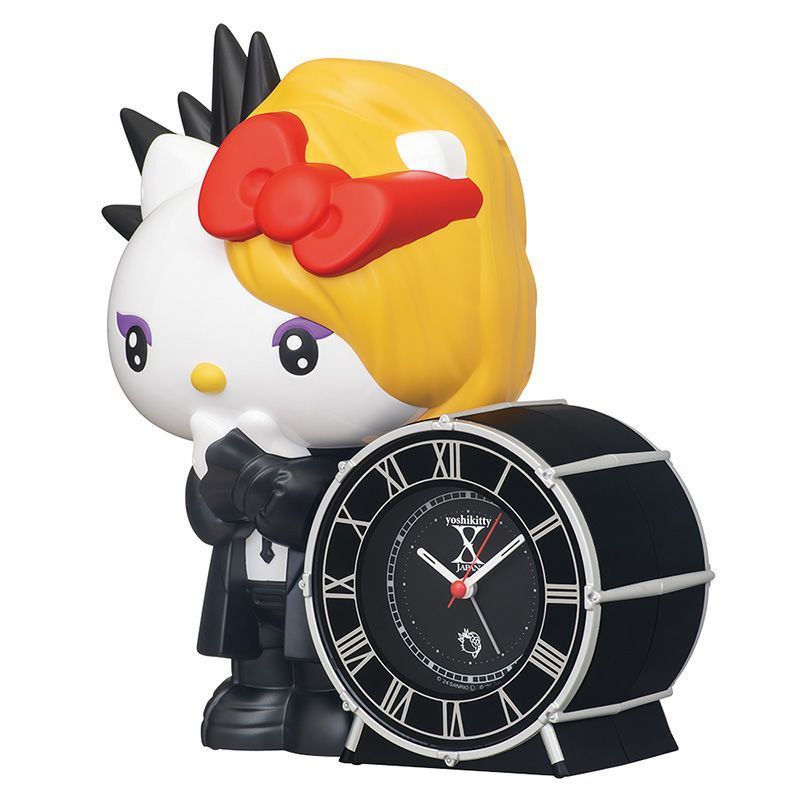 ファッションデザイナー 即納☆【送料無料】 yoshikitty 目覚まし時計 SEIKO/セイコー ミュージシャン
