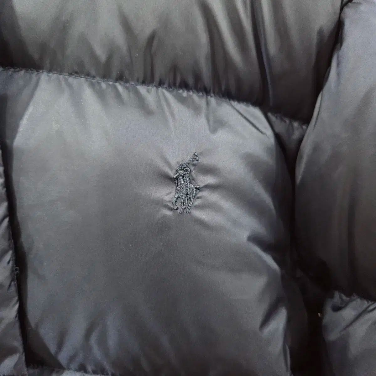 ポロ ラルフ ローレン キッズ ネイビー ダウンジャケット ロング丈 L 12-14