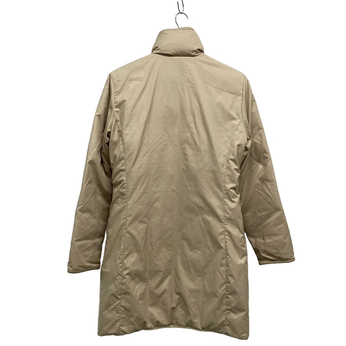 MONCLER モンクレール ダウンコート サイズ1 S レディース NIL REVERSIBLE ベージュ 長袖|ジップアップ|リバーシブル|冬