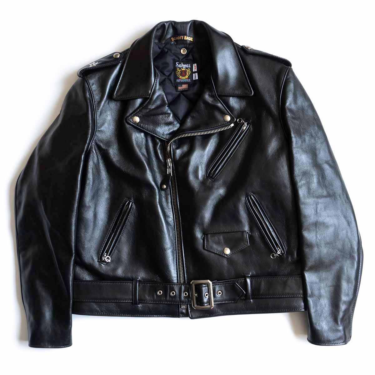 極美品】SCHOTT【613UHT/ホースハイド ワンスター ダブルライダース