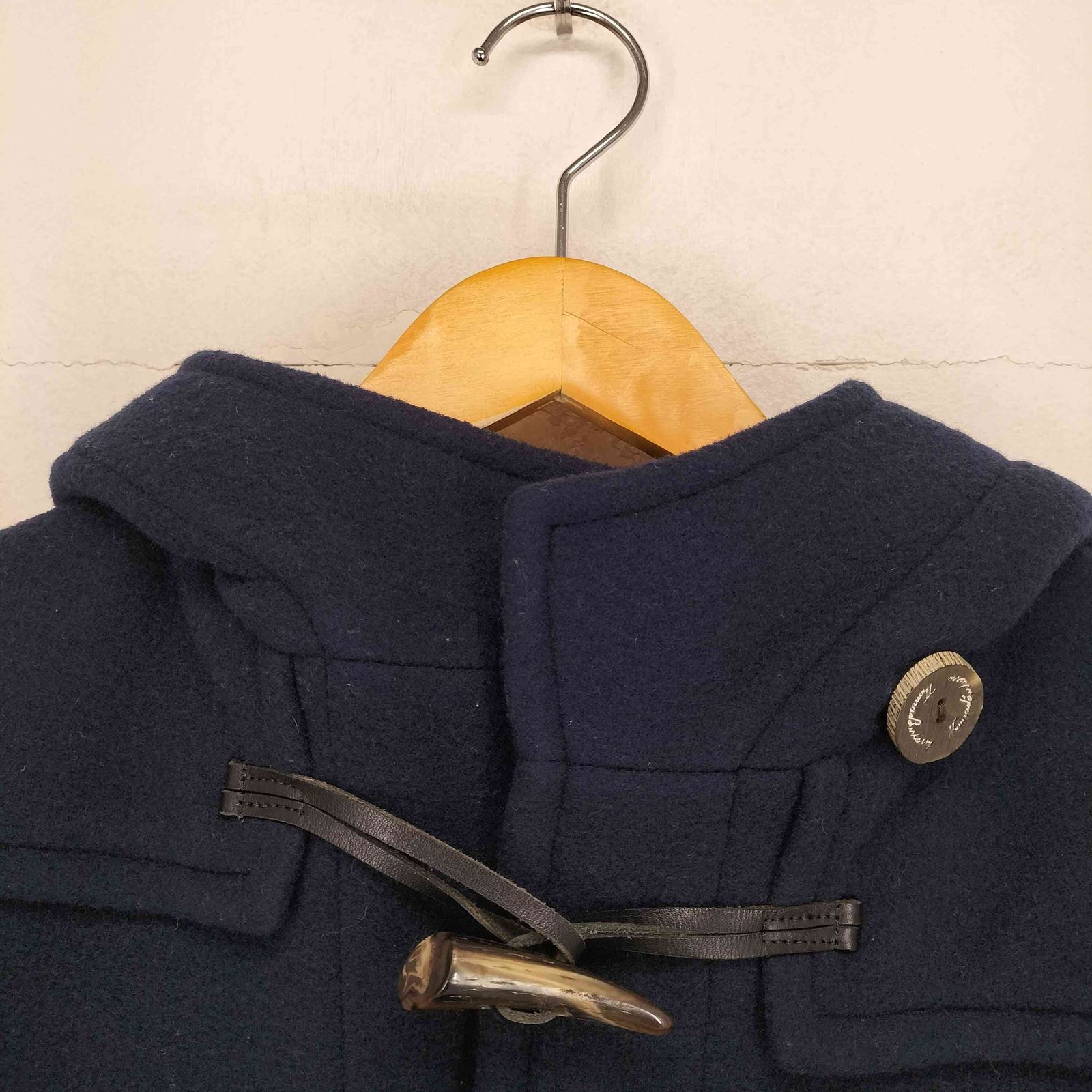 極美品 ORCIVAL オーシバル ヘリンボーン ダッフルコート1 オーチバル