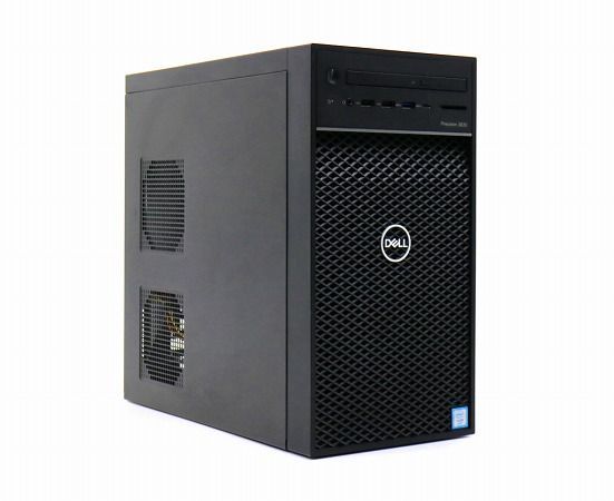 DELL Precision 3630 Tower Xeon E-2124 3.3GHz 16GB 512GB(新品NVMe SSD) Quadro P2000 Windows11 Pro 64bit 中古