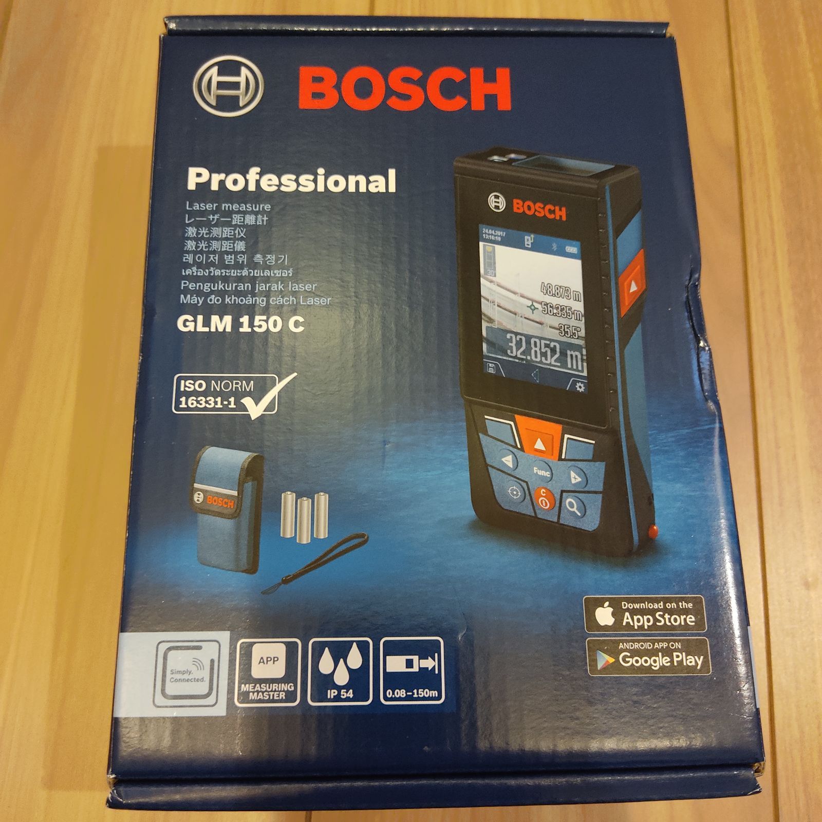 新品】Bosch Professional レーザー距離計 GLM150C - フリーノット家電