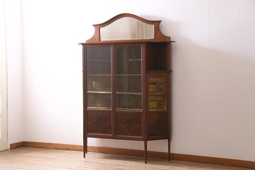 キャビネット マホガニー材 イギリスアンティーク R-045147 - メルカリ