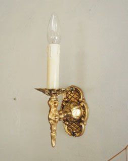 アンティーク ウォールランプ（1灯）a ソケットライト 壁付け