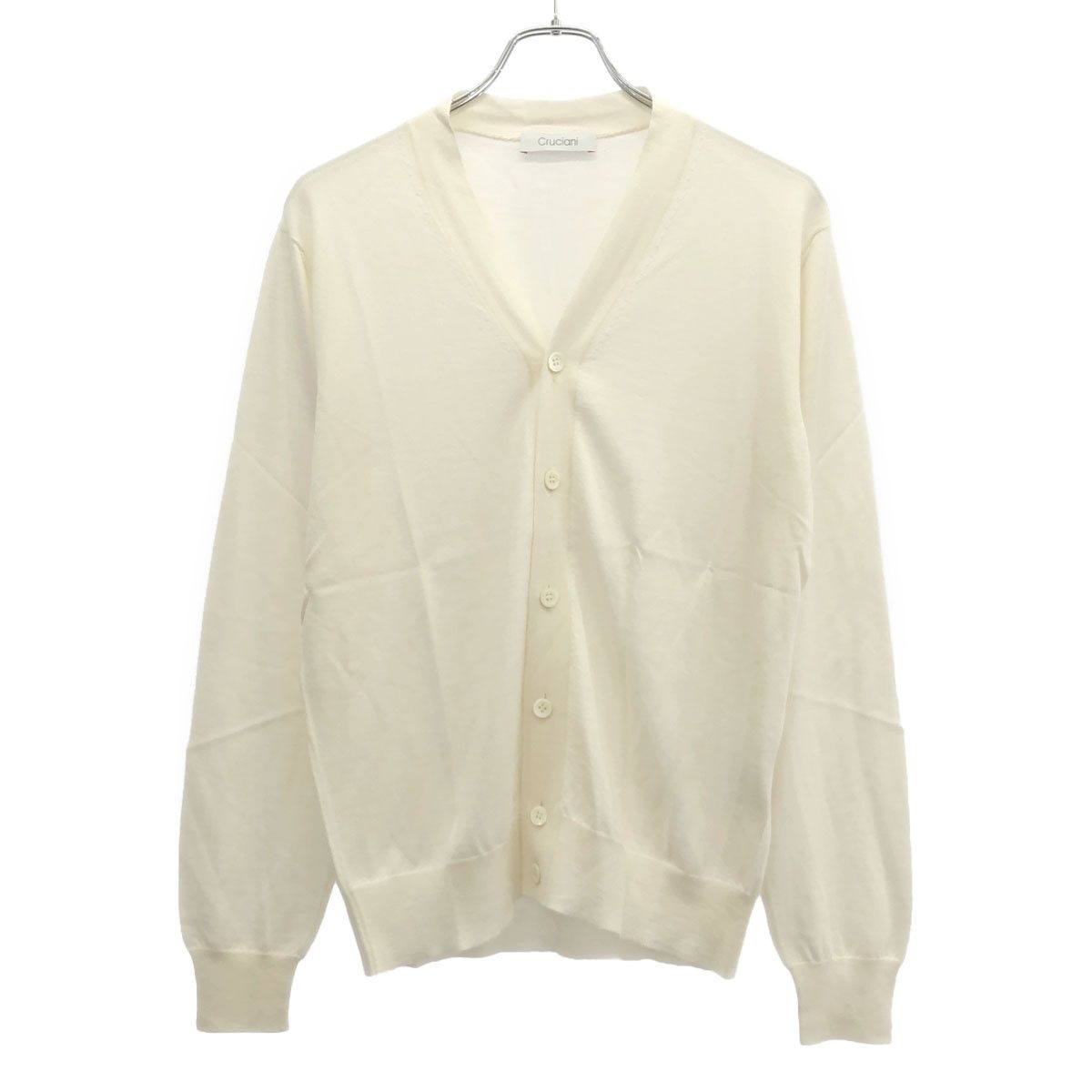 cruciani クルチアーニ カシミヤシルク ハイゲージニットカーディガン