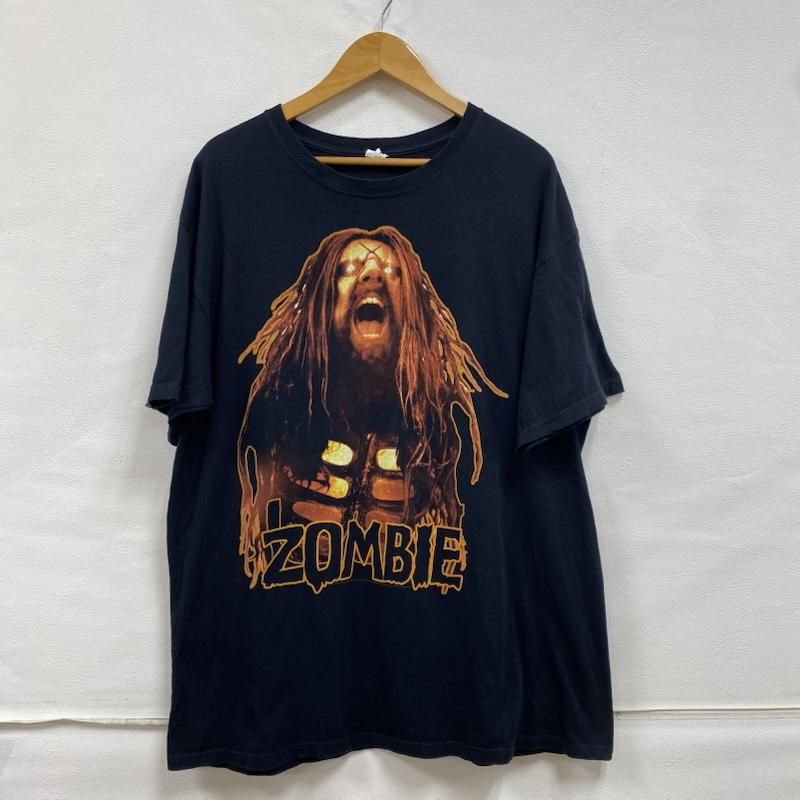 USED 古着 Tシャツ 半袖 Rob Zombie ロブゾンビ 2011 ツアー バンドT バンT ロックT 両面 ホラー メタル Anvil