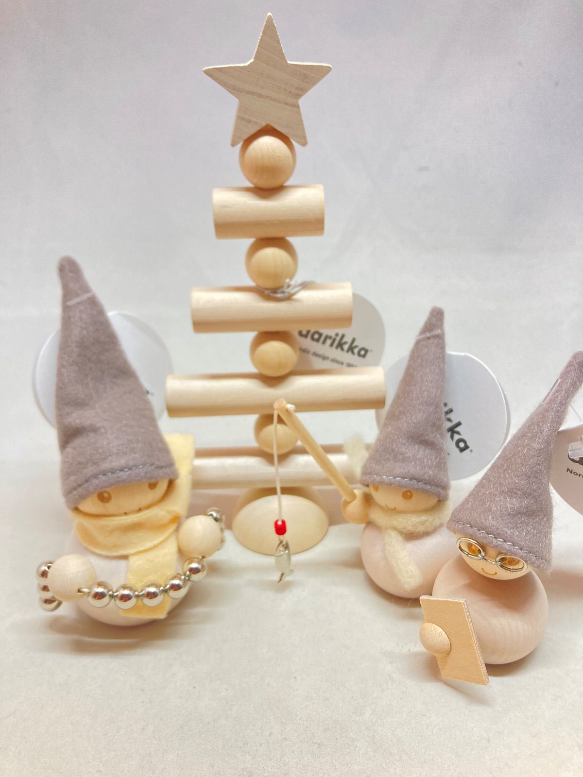 クリスマスツリー 120cm 松ぼっくり付き PVC素材 4脚スタンド 組立簡単