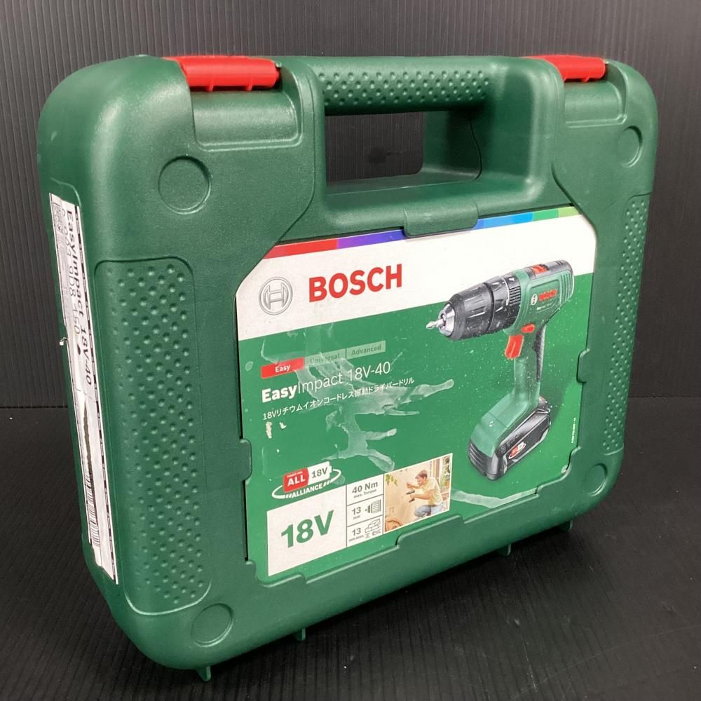  BOSCH EasyImpact 18 V-40 コードレス振動ドライバードリル 202 電動ドライバードリル ドリル ドライバー レンチ