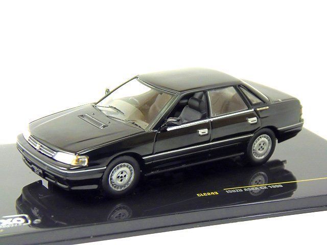 イクソ 1/ 43 いすず アスカ CX(1990)ブラック インテリア - 模型と