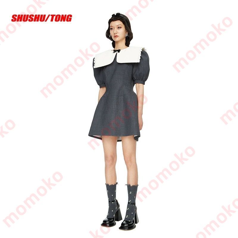 shushutong ブラックワンピース8 - メルカリ 