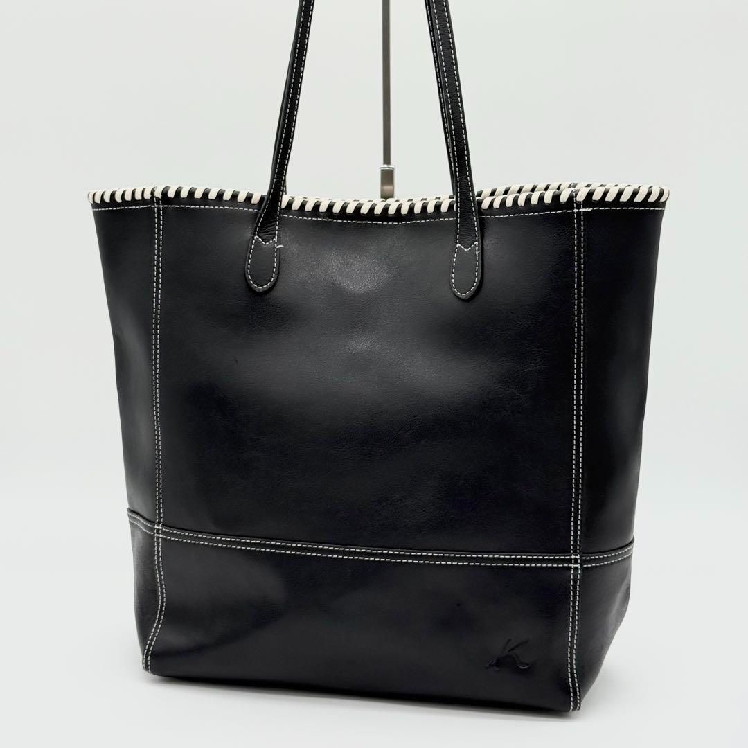 美品◎ キタムラ A4可 ビジネスバッグ ハンドバッグ トートバッグ レザー 極美品Kitamura キタムラ トートバッグ ハンドバッグ レザー A4