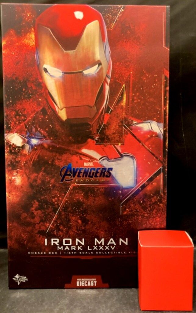HOTTOYS MOVIE MASTERPIECE DIECAST IRON MAN MARK 85 / DIECAST ヴァリアントヘッド付 MMS528