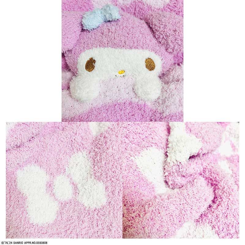 新品】マスコット付きブランケット ハローキティ クロミ マイ