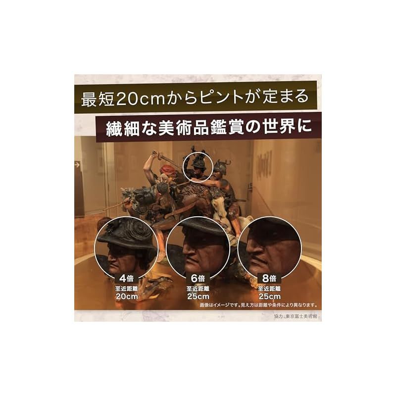 5☆大好評！ ビクセン Vixen 単眼鏡 マルチモノキュラーシリーズ アートスコープH4×12 レッド 日本製 美術鑑賞 11301-9