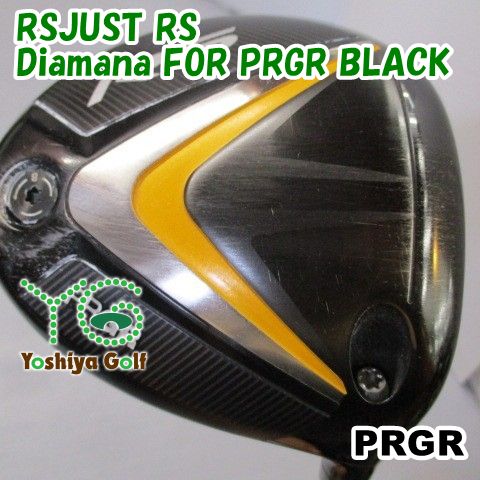 ドライバー プロギア RSJUST RS/Diamana FOR 節約 PRGR BLACK/SR/10.5