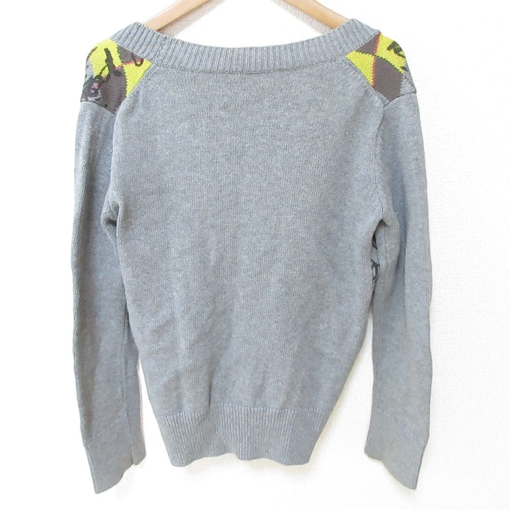 Vivienne Westwood アーガイル柄カーディガン 美品 Vivienne Westwood ヴィヴィアンウエストウッド レッド