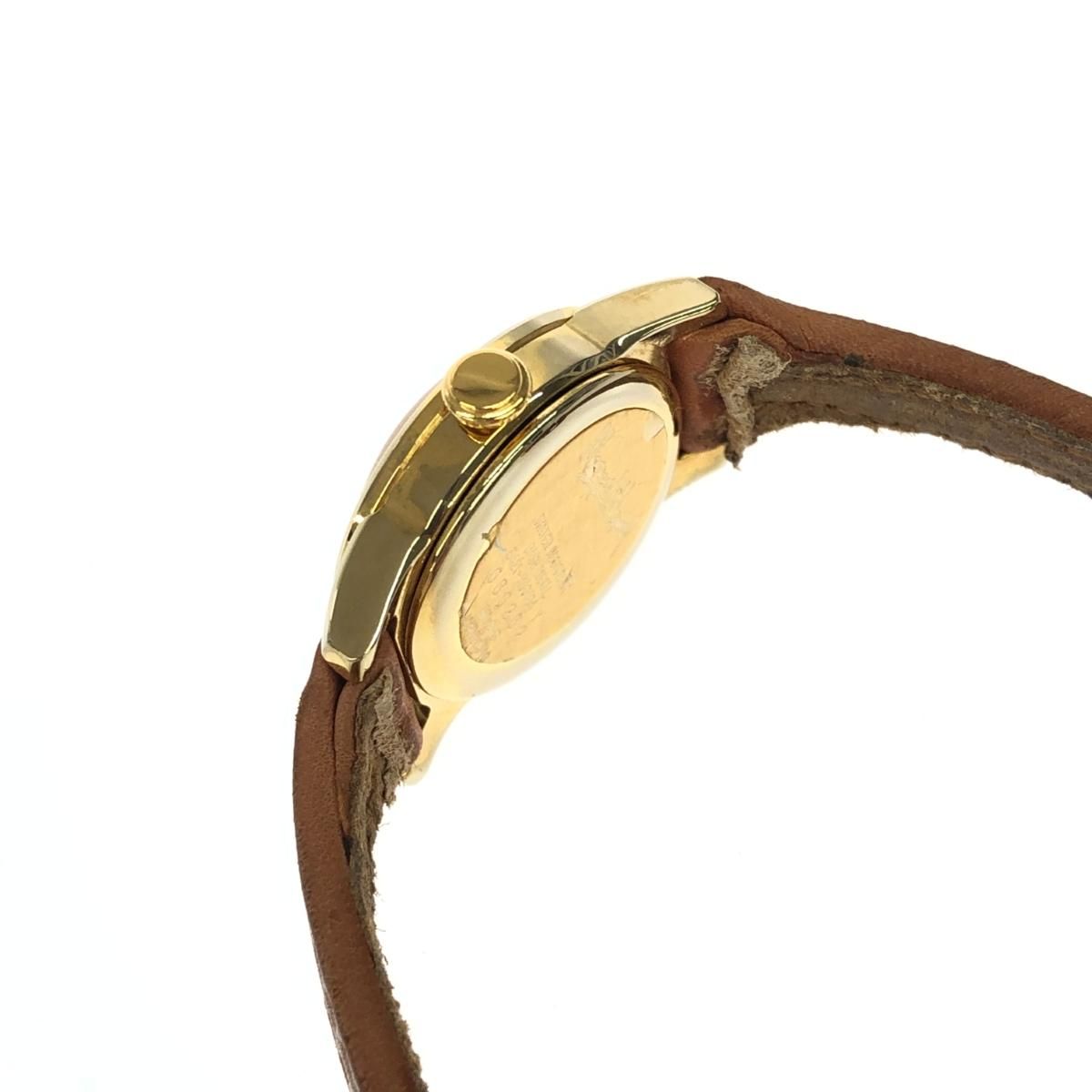 Margaret Hawell マーガレットハウエル 腕時計 クォーツ SS×レザー 